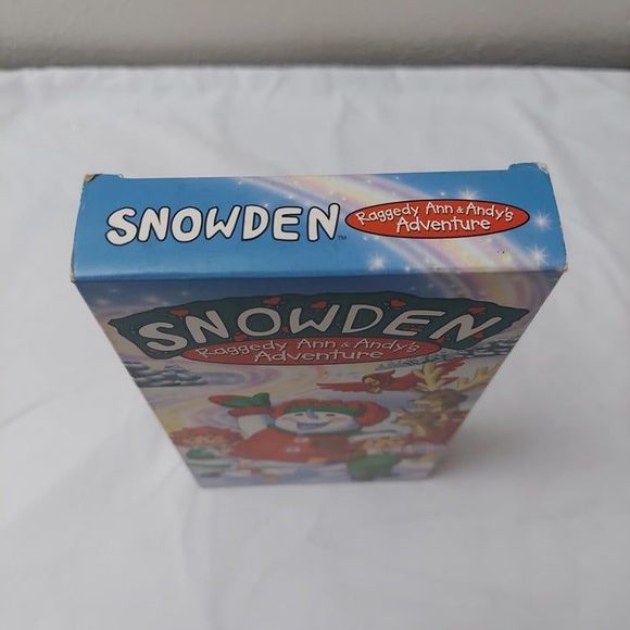 Snowden Raggedy Ann & Andy's Adventure VHS Snowman and Friends Animated Movie - Picture 5 of 6